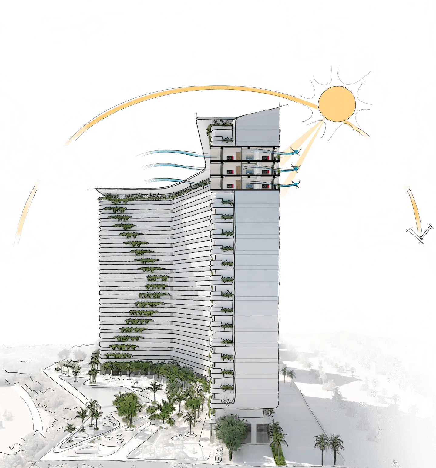 Woha_Departamentos en venta en Puerto Cancún_Ecologic