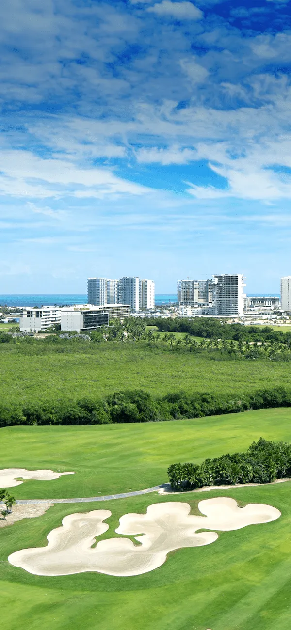 Woha_Departamentos en venta en Puerto Cancún_Campo Golf